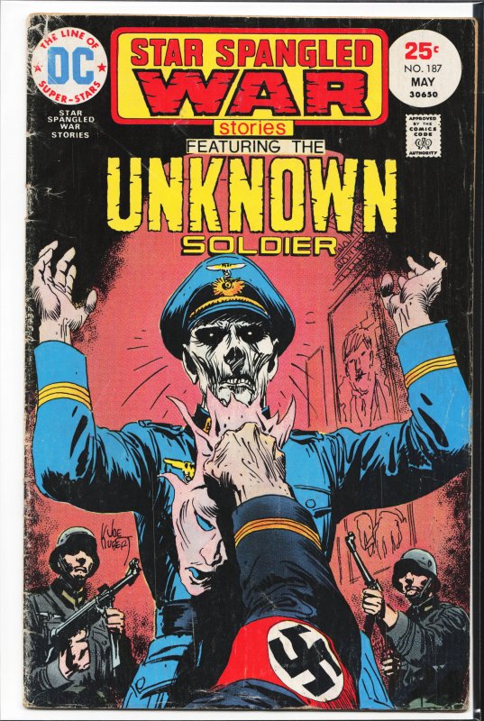 Star Spangled War Stories #187 (1975) Unknown Soldier