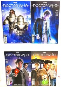 DOCTOR WHO Empire of the Wolf #1 - 4 Andrew Leung Photo Cover B Titan Comics