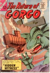 RETURN OF GORGO 3 GOOD Dikto art Fall 1964 COMICS BOOK