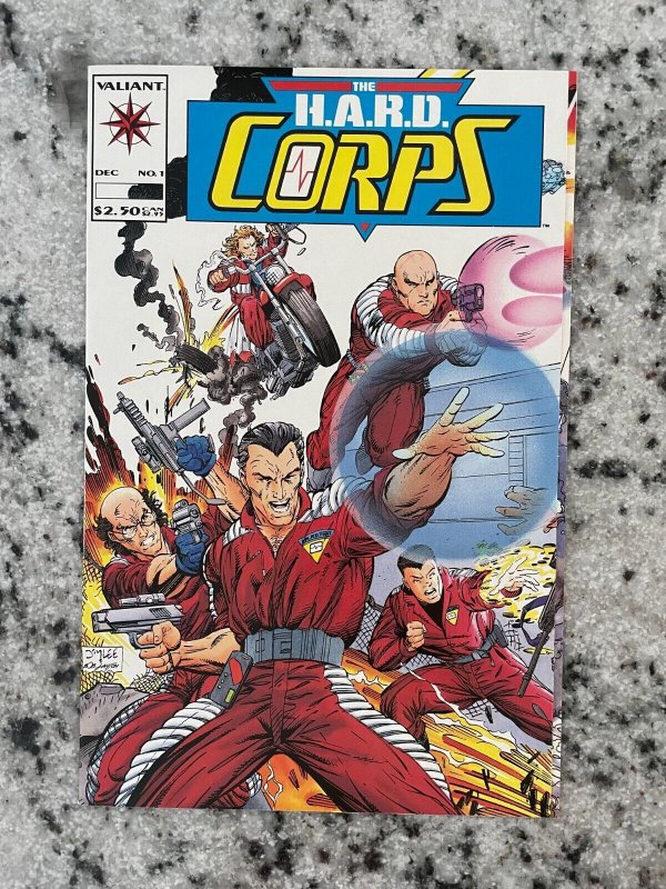 The H.A.R.D. Hard Corps 1 NM Valiant Comic Jim Lee Bob Layton Series CM65