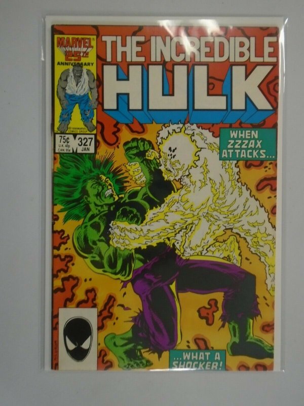 Incredible Hulk (1st series) #327 Direct edition 5.0 VG FN (1987) 