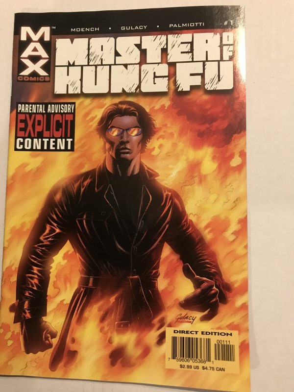 Shang-Chi, Master of Kung Fu #1 & 2 run : Marvel MAX 2002 NM-; movie, Moench