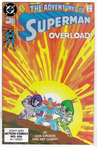 Adventures of Superman #469 Direct Edition (1990)