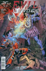 E.V.I.L. Heroes #4 Cover A - Abhishek Malsuni (2017)