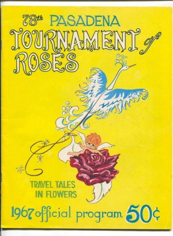Pasadena Tournament of Roses Parade Program 1967-78th Annual Parade program-a...