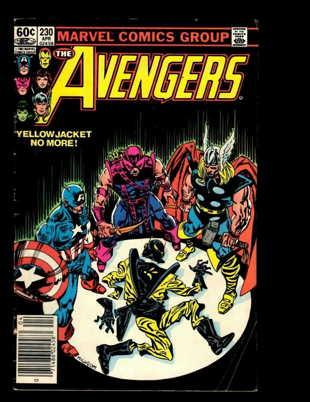 12 Avengers Marvel Comics # 193 194 216 221 226 227 228 229 230 232 233 234 EK11