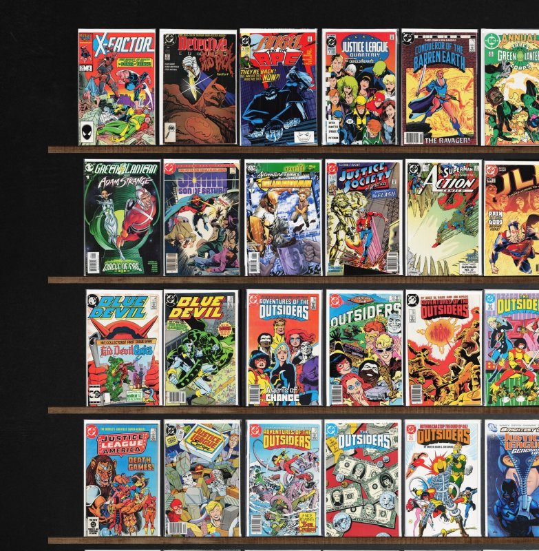 Huge Lot 150+ Comics with Detective Comics, Batman, Jla & More!