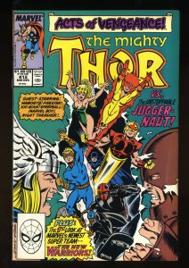 Thor #412 VF 8.0 1st New Warriors! Marvel Comics