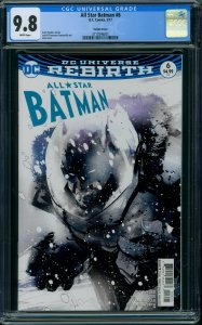 All-Star Batman #6 Jock Variant Cover CGC 9.8
