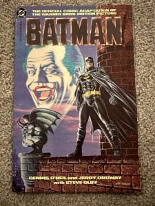 Batman 1989 Movie Adaptation Comic Book Joker Comics Warner Bros DC