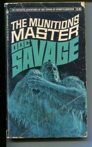 DOC SAVAGE-THE MUNITIONS MASTER-#58-ROBESON-G-JAMES BAMA COVER-1ST EDITION G