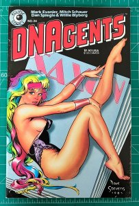 DNAgents #24 (1985) Dave Stevens Cover