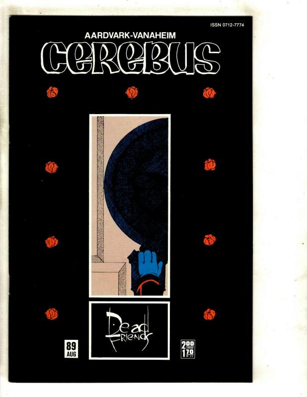 Lot Of 10 Cerebus Aardvark-Vanaheim Comics # 80 81 82 83 84 85 86 87 88 89 JF2