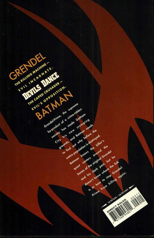 Batman / Grendel: Devils Dance - NM - Matt Wagner