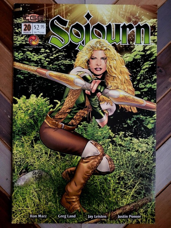 Sojourn #20 VF+ (CrossGen 2003) Arwyn vs Mordath! Ron Marz Story & Greg Land Art