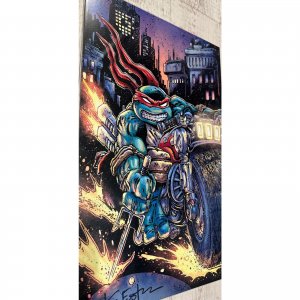 TMNT 11x17 Art Print Signed by Kevin Eastman - Raphael