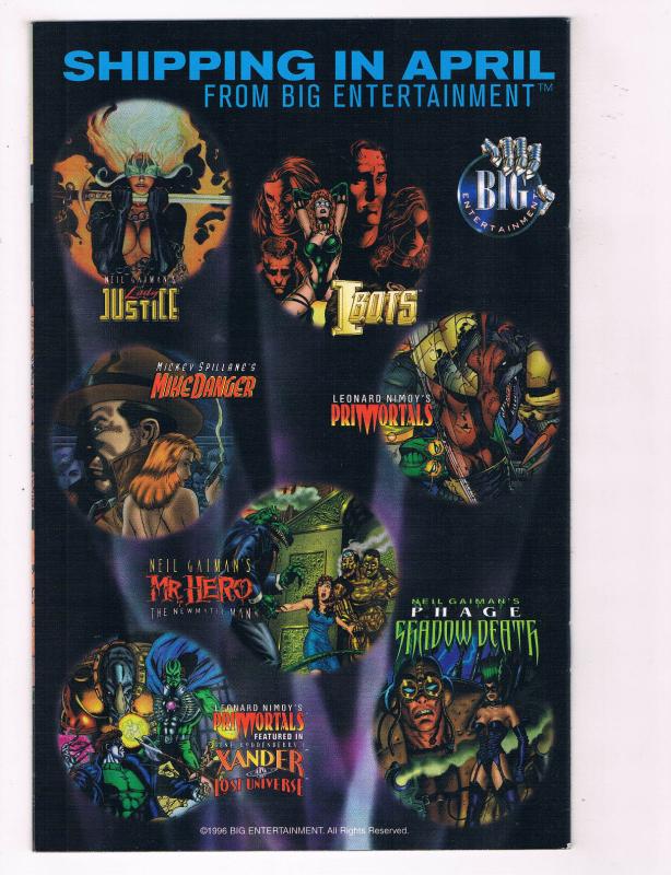 Neil Gaimans Mr Hero #17 NM Tekno Comix Comic Book Vance DE28