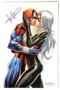 BEN REILLY: SPIDER-MAN #1 TYLER KIRKHAM CAMPBELL HOMAGE VARIANT SIGNED W/COA NM.