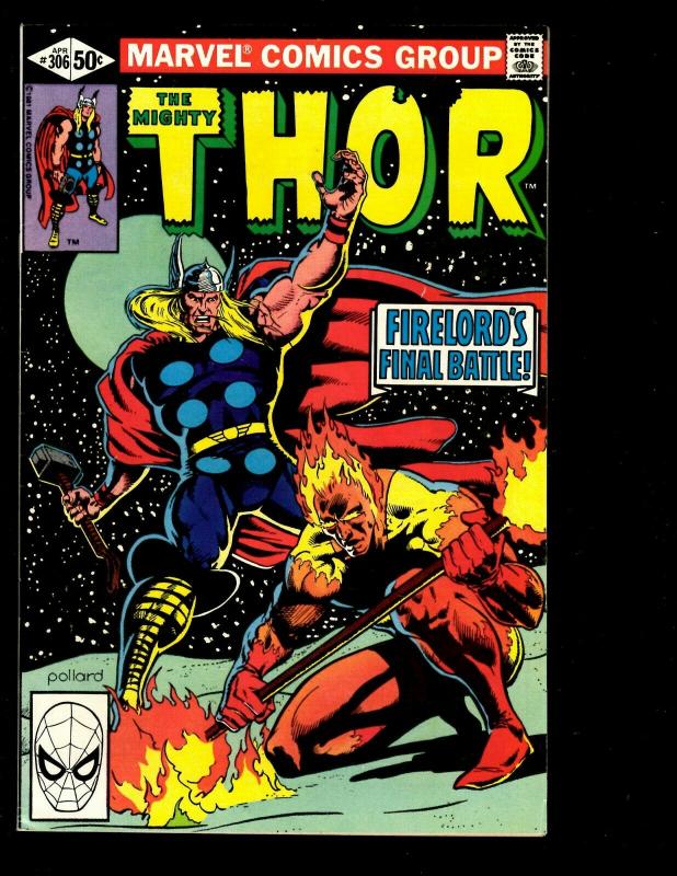 10 Thor Marvel Comics # 308 299 300 301 302 303 304 305 306 307 Spider-Man DS3