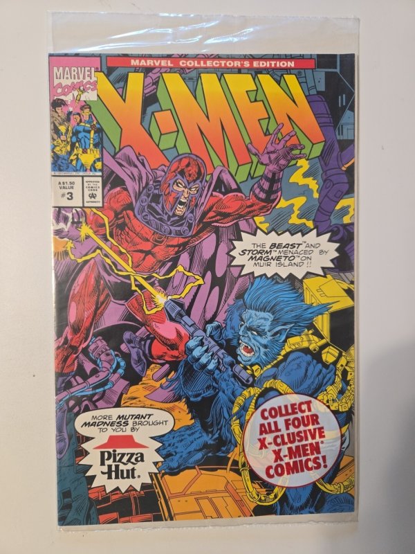 Marvel X-Men  X-Men Pizza Hut Collector's Ed Complete Collection 1993