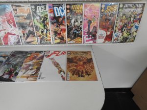 Huge Lot of 130+ Comics W/ Batman,  Aquaman, Worlds Finest Avg. VF Condition!