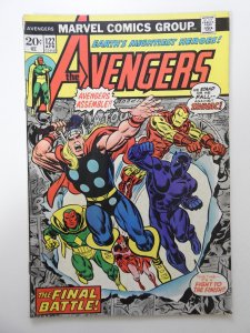 The Avengers #122 (1974) VG Condition! MVS intact! 1/2 in spine split