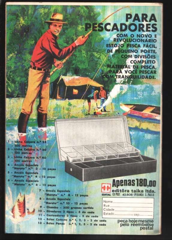 Escorpiao #1 1977-Features The Phantom-Published in Brazil-Portuguese languag...