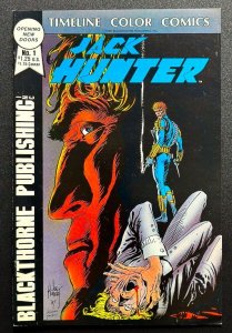 Jack Hunter #1 (1987) - [NM] Rare Crime/Detective - Blackthorne