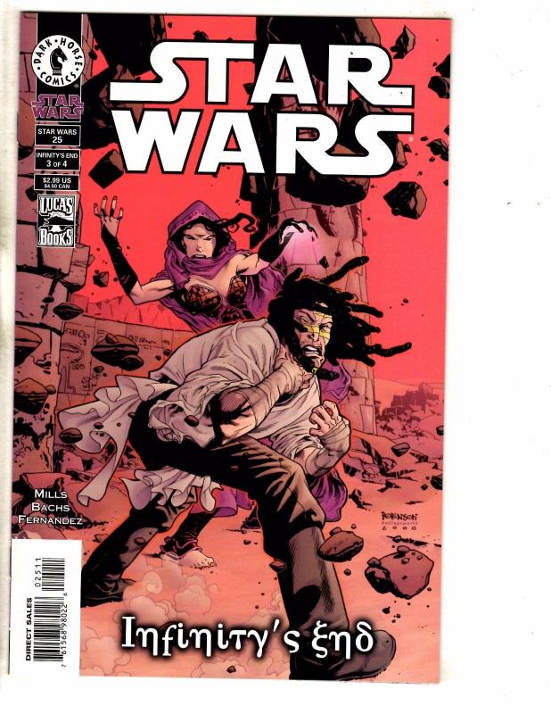 Lot Of 5 Star Wars Dark Horse Comic Books # 23 24 25 26 27 Jedi Luke Leiah PP12