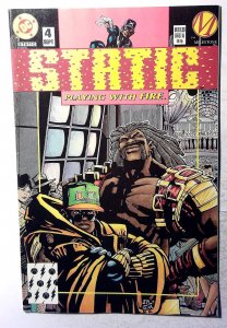 Static #4 (1993) Milestone 1st Print Comic Book