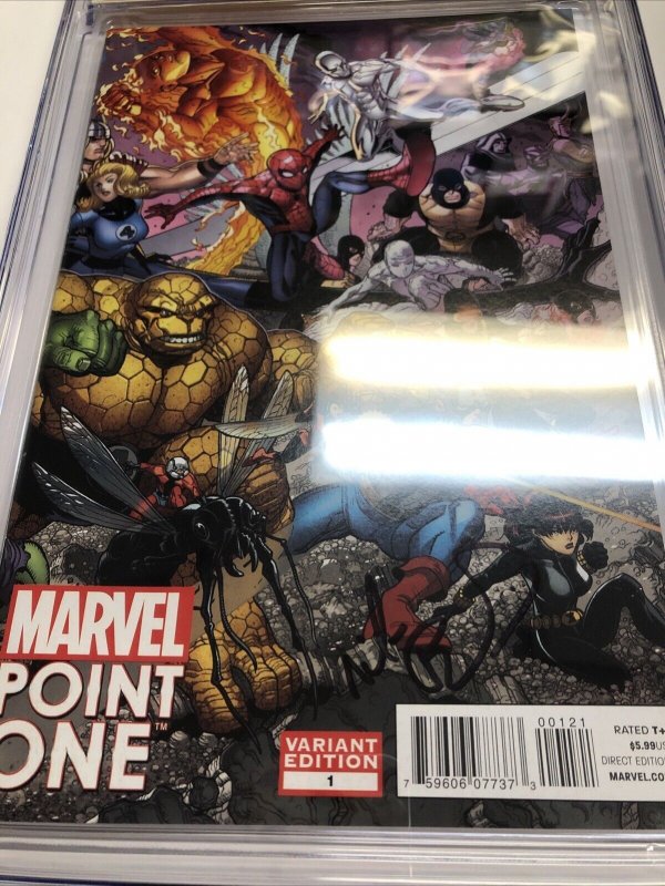 Point One (2012) # 1 (CGC 9.8 SS) Signed Nick Bradshaw • Marvel • Census = 15