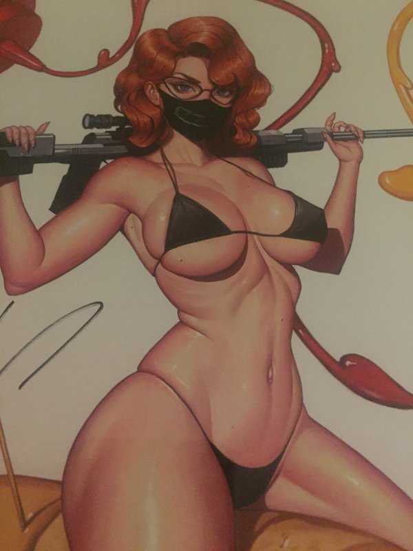 2022 C2E2 Exclusive Artists Elite SandWenches Risque Virgin Variant Signed #1