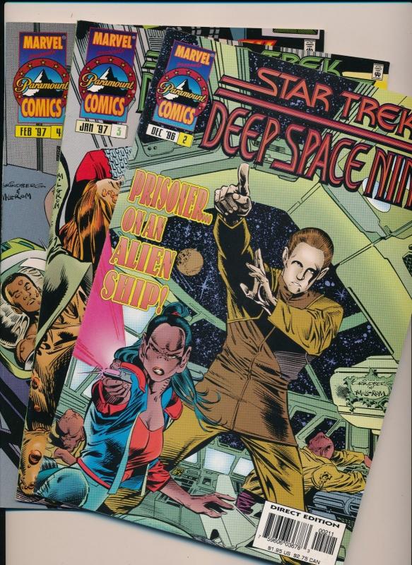 Star Trek DS9 #2,3,4 Deep Space Nine ~ Marvel Comics ~ NM (HX614)