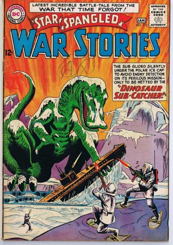 Star Spangled War Stories #112 ORIGINAL Vintage 1964 DC Comics 
