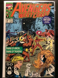 Avengers West Coast #75 Direct Edition (1991)
