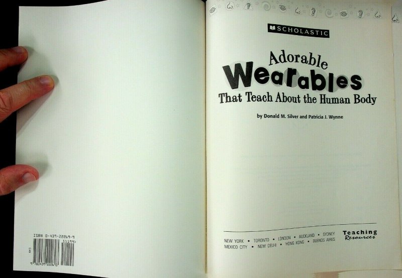 Adorable Wearables That Teach about the Human Body - Scholastic - Pre-Owned