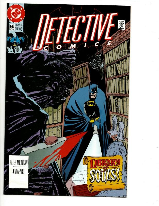 Lot Of 10 Detective Comics DC 634 635 636 637 638 639 640 641 642 643 Batman SM9