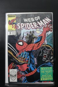 Web of Spider-Man #53 Direct Edition (1989)