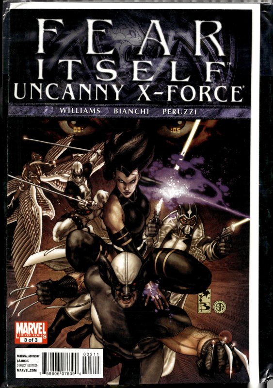 Fear Itself: Uncanny X-Force #3 (2011) X-Force