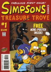 Simpsons Comics Treasure Trove (Bongo) #1 VF/NM Bongo - save on shipping - detai