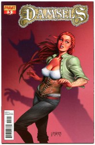 DAMSELS #3, VF+, Joseph Linsner, Good girl, Dynamite,  more JML in store