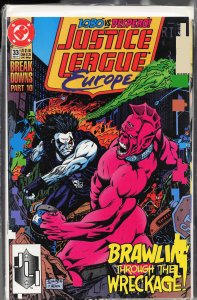 Justice League Europe #33 (1991) Sonic the Hedgehog