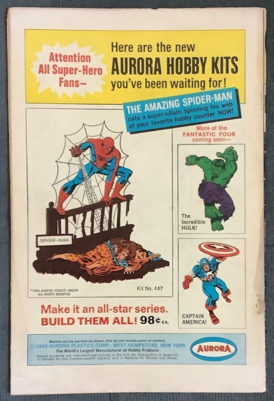 Strange Tales #154 (1967, Marvel) FN/VF