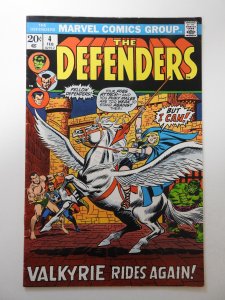 The Defenders #4 (1973) FN Condition!