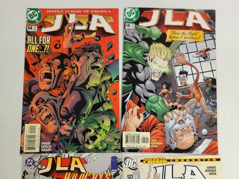 4 Image DC Comics #54 60 123 JLA + #1 JLA WildCATS 18 TJ20