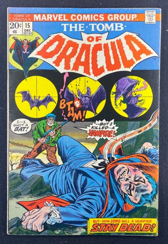 Tomb of Dracula (1972) #15 VG/FN (5.0) Gil Kane Gene Colan