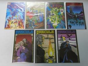 Dracula lot 7 different issues 8.0/VF (80s + 90s)