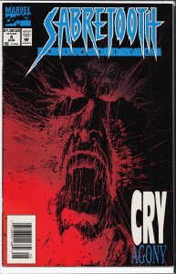 Sabretooth Classic #4 (1994) Spider-Man