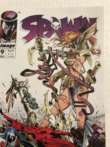 SPAWN #9 : Image 3/93 NM; 1st appearance ANGELA, Beautiful condition