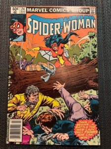Spider-Woman #24 Newsstand Edition (1980)